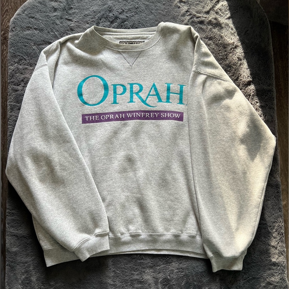 Vintage Big Cotton Oprah: The Oprah Winfrey Show Crewneck Sweatshirt